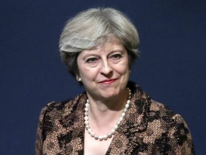 La premier brit&aacute;nica, Theresa May