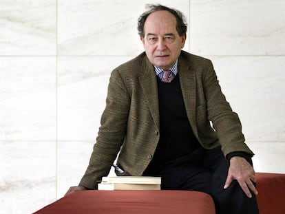 Roberto Calasso, retratado en Bercelona.