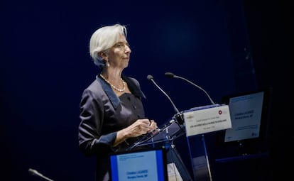 Christine Lagarde, directora gerente del FMI.