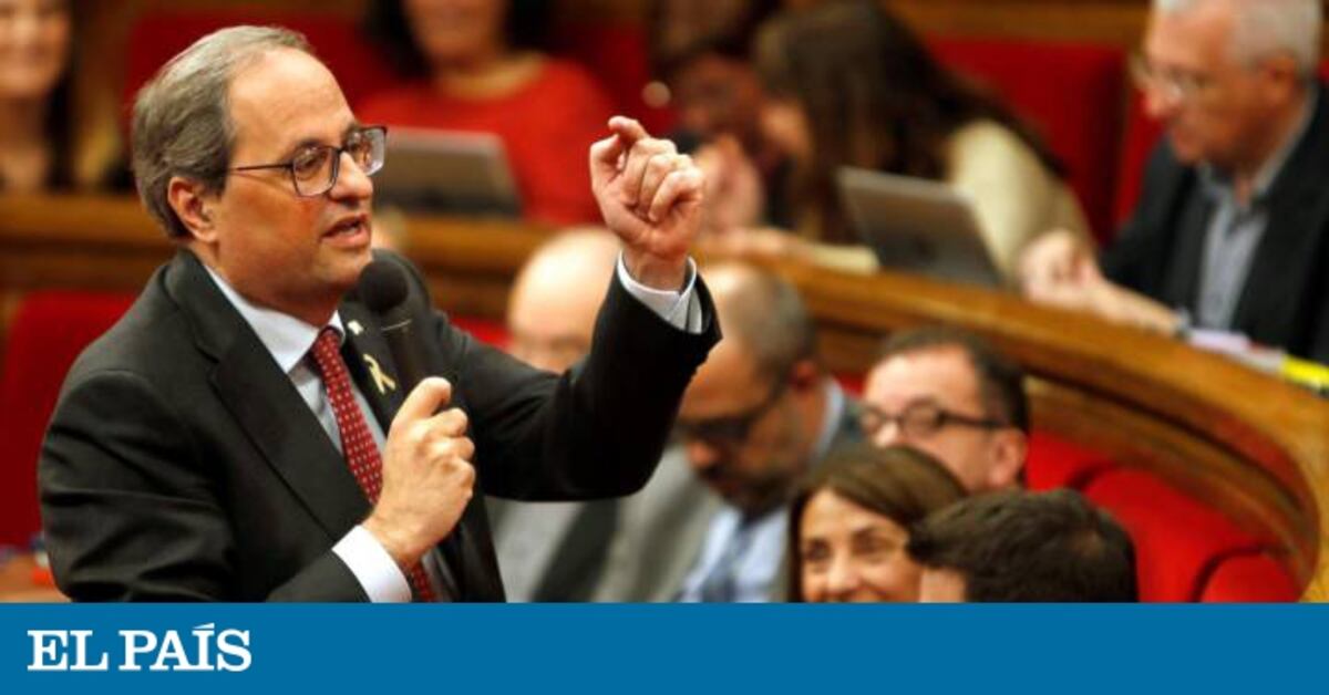 La oposición reprocha a Torra la falta de presupuestos pero permite el ...