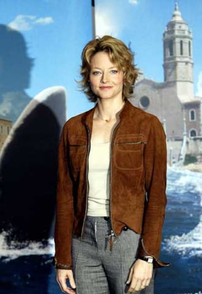 Jodie Foster, el mes pasado, en Sitges.