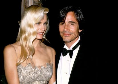 Daryl Hannah y Jackson Browne en 1988.