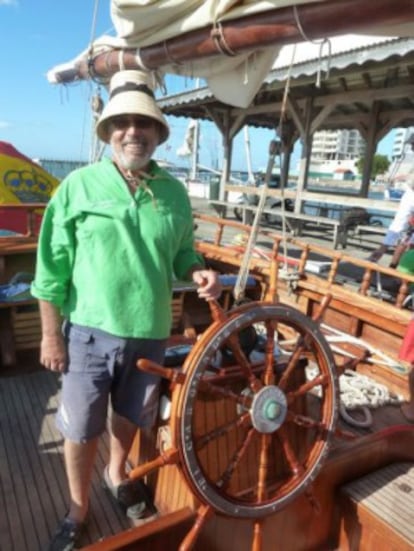 Pedro de Armas, en su viaje por el Caribe.