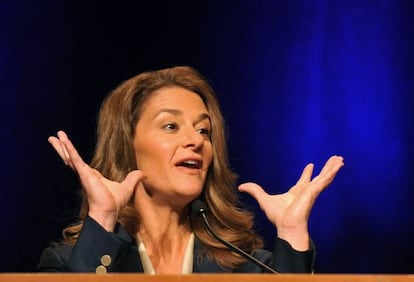 Melinda Gates.