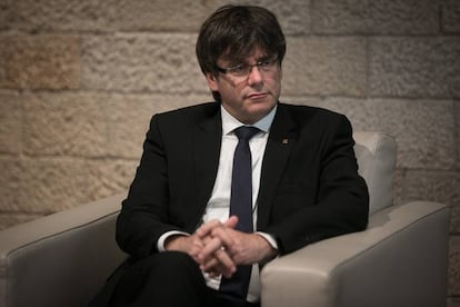 El president de la Generalitat, Carles Puigdemont.