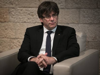 El president de la Generalitat, Carles Puigdemont.