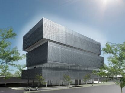 Futura sede de AENA diseñada por los arquitectos Gabriel Allende Estudio Lamela para el complejo Pegaso City.