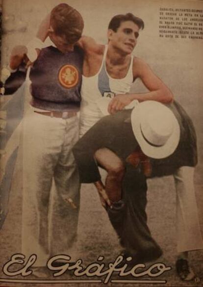 Juan Carlos Zabala, 'El Ñandú criollo', gana la medalla de oro en los Juegos Olímpicos de 1932.