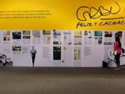 Fotografía del 30 de abril de 2014 de visitantes de la la XXVII Feria Internacional del Libro de Bogotá (Colombia).