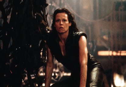 Sigourney Weaver, in an image from 'Alien: Resurrection'.