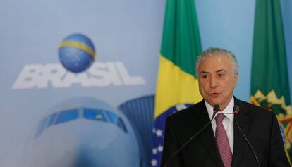 Michel Temer no dia 27 de julho.