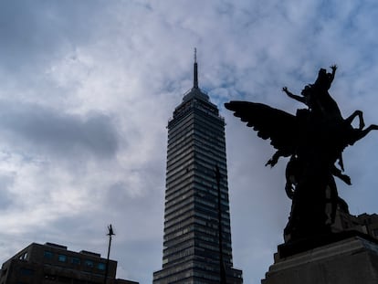 La Torre Latinoamericana, el 18 de julio.