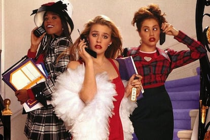 Stacey Dash, Alicia Silverstone y Brittany Murphy, las tres protagonistas de 'Clueless'