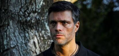 El líder opositor venezolano Leopoldo López