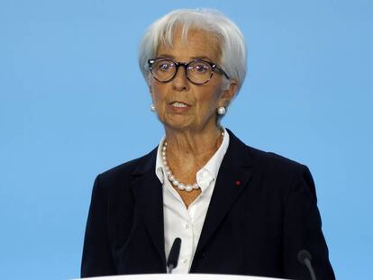 Christine Lagarde, presidenta del BCE