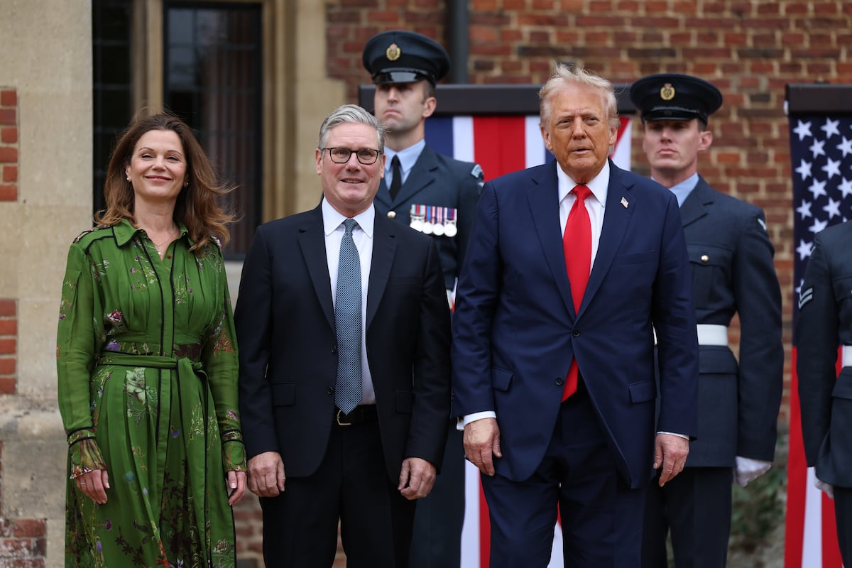 Trump y Starmer cierran con una reunión de trabajo la visita de Estado del presidente al Reino Unido