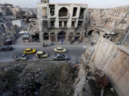 Imagen de la ciudad siria de Alepo, la semana pasada.