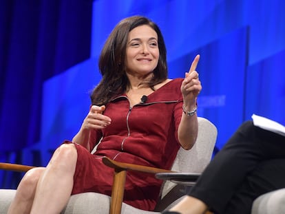 Sheryl Sand­berg, en una imagen de 2019.