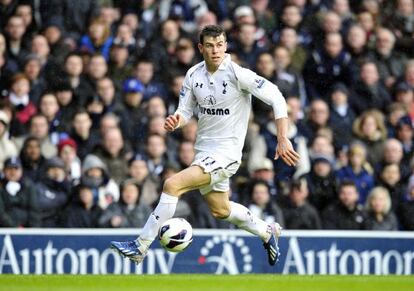 Bale, con el Tottenham la pasada temporada.