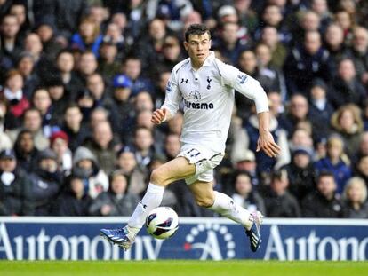 Bale, con el Tottenham la pasada temporada.