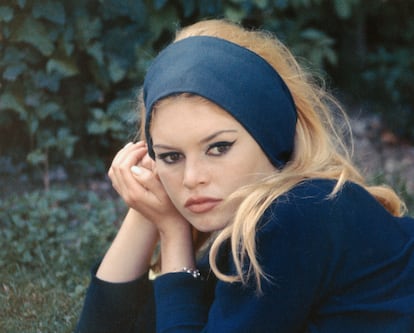 Brigitte Bardot durante el rdaje de 'Le Mepris'