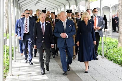 Carlos III y Camila en Nueva York