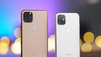 Diseño (no oficial) de los futuros iPhone 11.