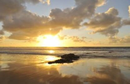 Atardecer en El Cotillo, Fuerteventura.