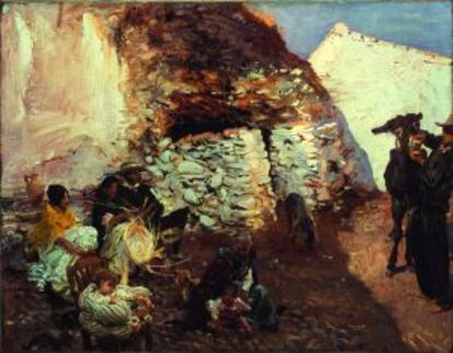 'Campamento gitano' (1912-1913) de John Singer Sargent.