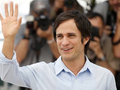 Garcia Bernal en el festival de Cannes.