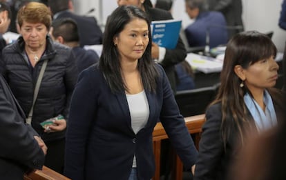 Keiko Fujimori, en octubre pasado.