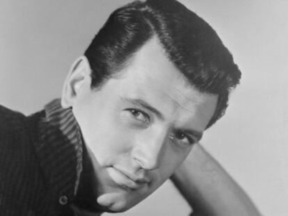 Rock Hudson en 1950.