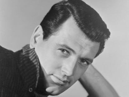 Rock Hudson en 1950.