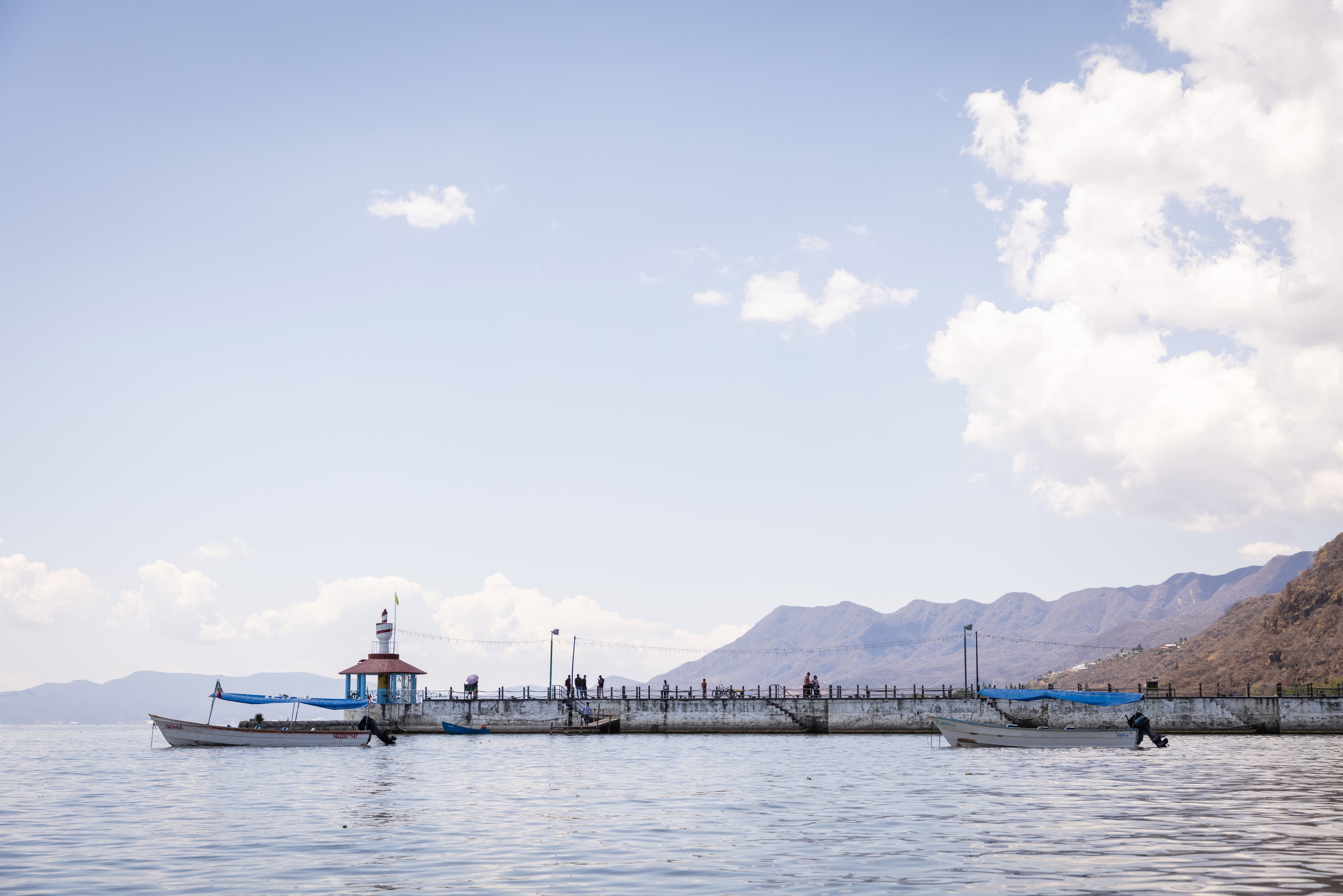 Malecón del Lago de Chapala.