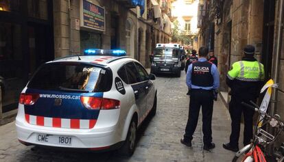 Una patrulla dels Mossos d'Esquadra.