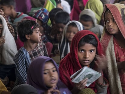 A infância interrompida das crianças rohingya