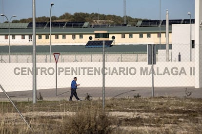 Main entrance to the prison in Archidona.