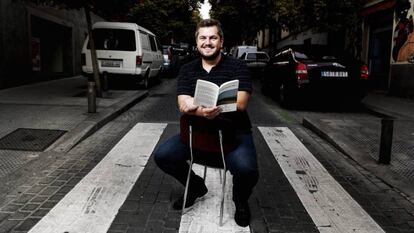 Ben Clark, fotografado essa semana em uma rua do bairro madrilenho de Lavapiés.