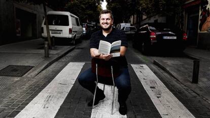 Ben Clark, fotografado essa semana em uma rua do bairro madrilenho de Lavapiés.