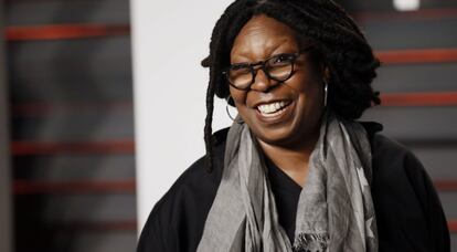 Whoopi Goldberg, en la fiesta tras los Oscar de la revista 'Vanity Fair'.