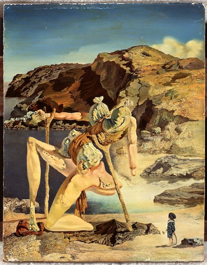 'El espectro del sex-appeal', de Dalí, alrededor de 1934. / Salvador Dalí, F. Gala-Salvador Dalí, VEGAP/Figueres, 2020