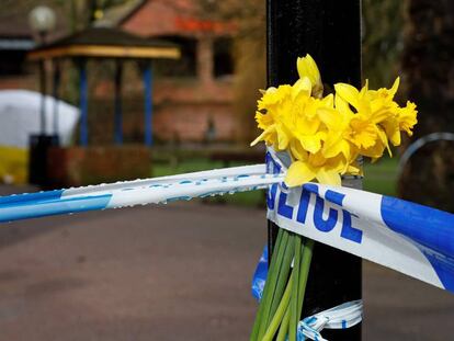 Fotografía de archivo del lugar en Salisbury donde Serguéi Skripal y su hija fueron envenenados.