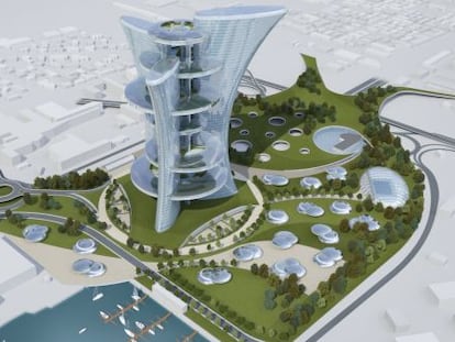 Torre de la luz, sombra de Venecia