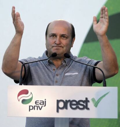 El presidente del PNV, Andoni Ortuzar.
