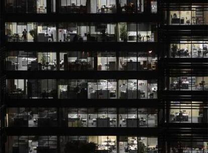 Vista de varias oficinas situadas en el madrileño Campo de las Naciones.