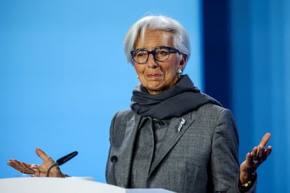 Christine Lagarde, presidenta del BCE