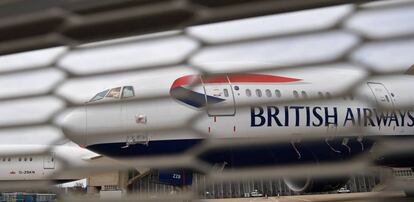 Un avió de British Airways.