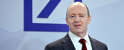 El consejero delegado de Deutsche Bank, John Cryan.