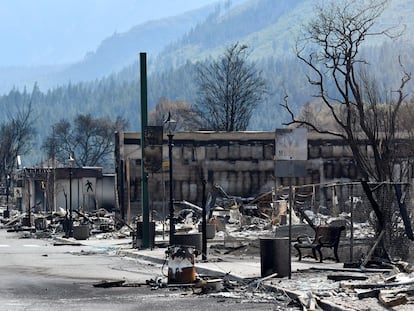 Lytton, en la Columbia Británica (Canadá) vivió en el verano de 2021 una ola de calor récord, que provocó unos incendios que arrasaron este pueblo.