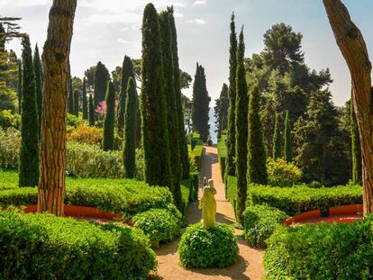 Los jardines de Santa Clotilde, un entorno de inspiración renacentista creado en 1919, en Lloret de Mar (Girona).